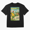 Brazil Rio de Janeiro Christ the Redeemer Sugarloaf Mountain FIFA World Cup 2026 Football Celebration Classic T-Shirt Bring a Champion Mindset to FIFA World Cup 2026 Group Stage for Fans of Mbappe and Neymar and Netherlands, Bringing Champion