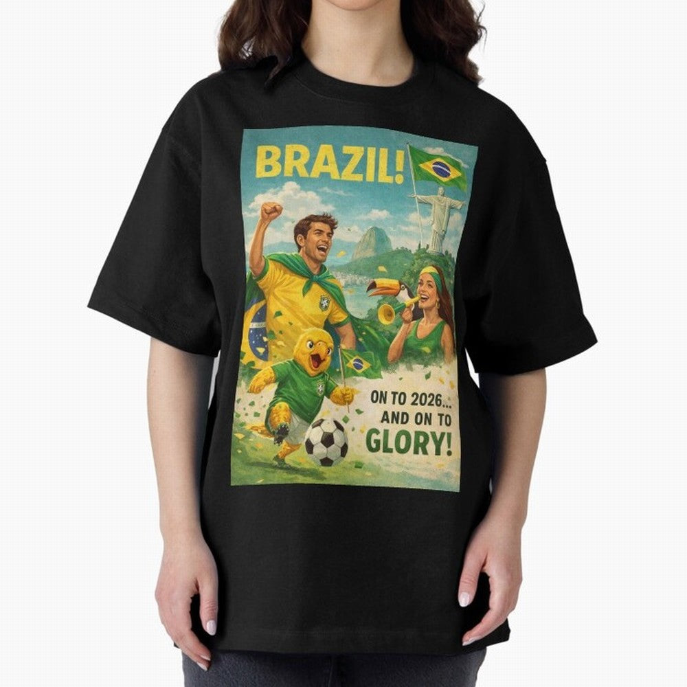 Brazil Rio de Janeiro Christ the Redeemer Sugarloaf Mountain FIFA World Cup 2026 Football Celebration Classic T-Shirt Bring a Champion Mindset to FIFA World Cup 2026 Group Stage for Fans of Mbappe and Neymar and Netherlands, Bringing Champion