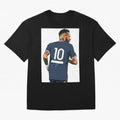Neymar Jr. Classic T-Shirt Spotlight Match Day Hype around FIFA World Cup 2026 Group Stage, Messi, Brazil, Retro Football Energy, Iconic Rivalries, Trophy Chase Drama and Stadium Atmosphere; Built for Supporters Chasing Trophy Dreams, Final Match