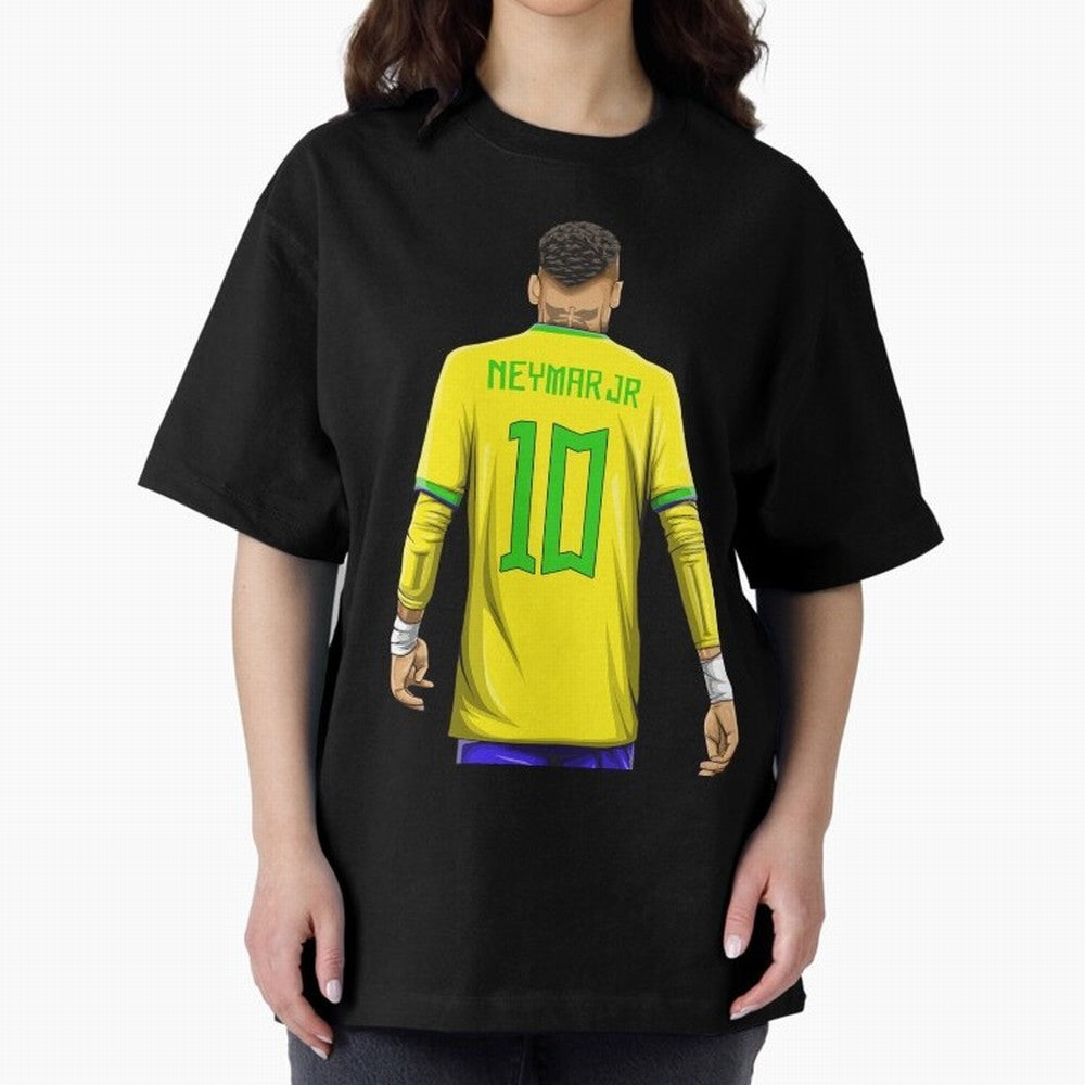 Neymar Jr. Classic T-Shirt Turn Up for FIFA World Cup 2026 Spirit, Inspired by Brazil, Portugal and Argentina, Messi, CR7 and Mbappe, Football History, Final Match Energy, Crowd Noise and Once in a Lifetime Moments; Ideal for Football Dads,