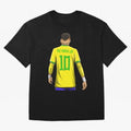 Neymar Jr. Classic T-Shirt Turn Up for FIFA World Cup 2026 Spirit, Inspired by Brazil, Portugal and Argentina, Messi, CR7 and Mbappe, Football History, Final Match Energy, Crowd Noise and Once in a Lifetime Moments; Ideal for Football Dads,
