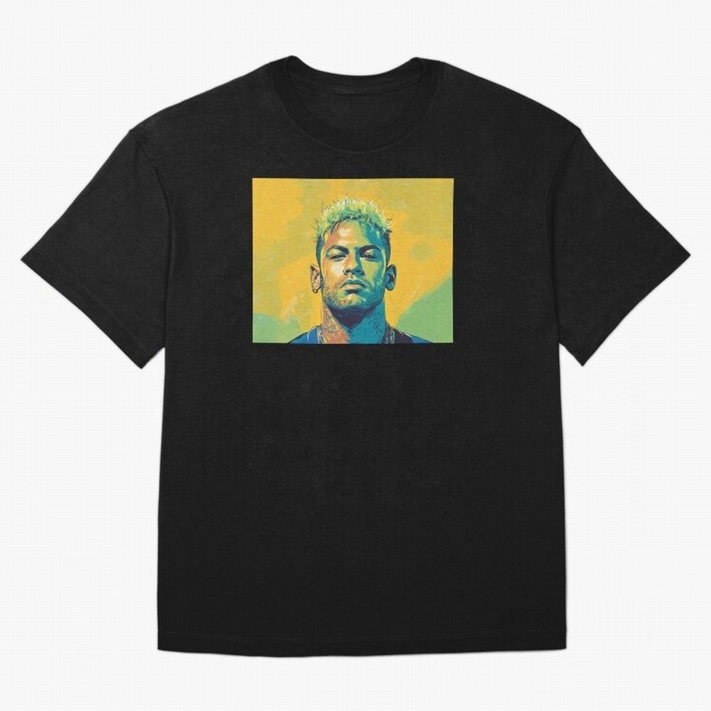 Neymar Brazil Captain Classic T-Shirt Celebrate the Biggest Stage of FIFA World Cup 2026 USA Canada Mexico for Fans of Haaland and France and Portugal, Bringing Football History, Final Match Energy, Crowd Noise and Once in a Lifetime Moments; Ideal
