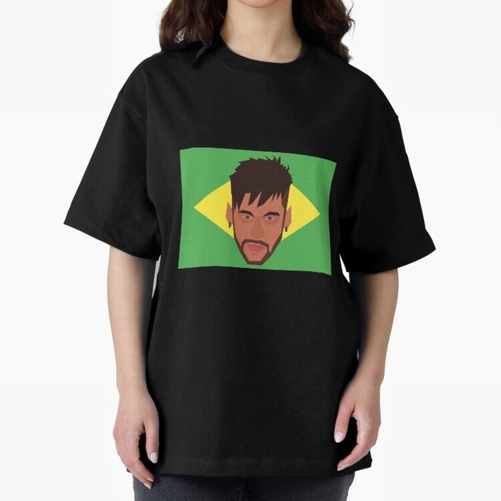 Neymar Jr - Brazil World Cup Classic T-Shirt Experience the Global Stage of Match Day Hype around FIFA World Cup 2026, Cristiano Ronaldo, Portugal, Spain and Germany, Supporter Pride, Iconic Celebrations, Legendary Names and Global Match Day