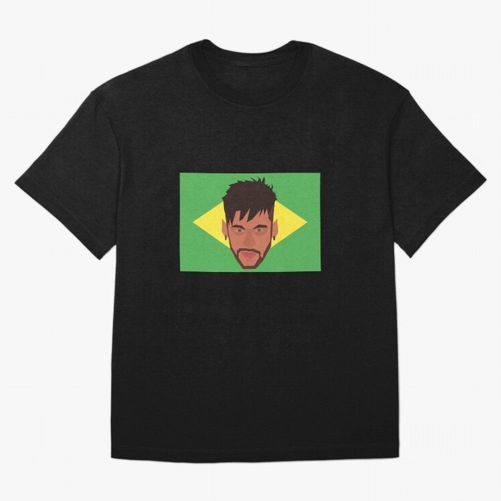 Neymar Jr - Brazil World Cup Classic T-Shirt Experience the Global Stage of Match Day Hype around FIFA World Cup 2026, Cristiano Ronaldo, Portugal, Spain and Germany, Supporter Pride, Iconic Celebrations, Legendary Names and Global Match Day