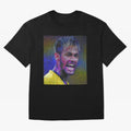 Neymar Poster Panting Art Brazilian Soccer Player Classic T-Shirt Keep Football History Alive during the FIFA World Cup 2026 USA Canada Mexico Journey through CR7 and Messi Highlights, Argentina and Brazil Pride, Worldwide Fan Energy, Dramatic