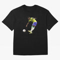 Vinicius Junior rabona Classic T-Shirt Represent the Passion of Match Day Hype around FIFA World Cup 2026 Group Stage, Mbappe and Neymar, Brazil, Portugal and Argentina, Classic Soccer Heritage, Championship Pressure, Fan Loyalty and International