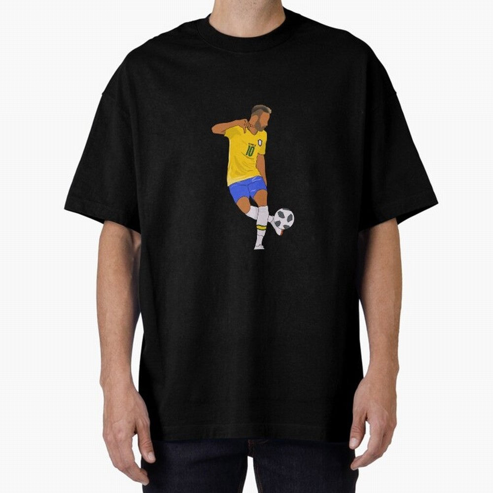 Neymar Jr. Classic T-Shirt Feel the Heartbeat of Match Day Hype around FIFA World Cup 2026 Group Stage, CR7 and Messi, Portugal, Spain and Germany, Retro Football Energy, Iconic Rivalries, Trophy Chase Drama and Stadium Atmosphere; Great for