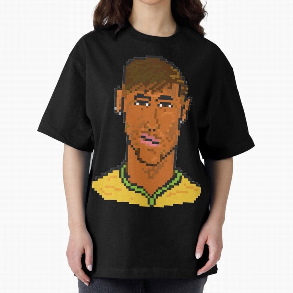 Neymar Jr Oversized T-Shirt Showcase Match Day Hype around FIFA World Cup 2026 Group Stage, Cristiano Ronaldo, Haaland and CR7, Argentina, France and Brazil, Game Day Rituals, Football Legends, Country Pride and the Road to the Final; Ideal for