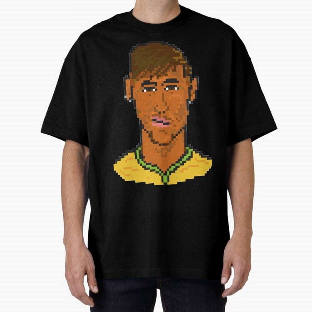 Neymar Jr Oversized T-Shirt Showcase Match Day Hype around FIFA World Cup 2026 Group Stage, Cristiano Ronaldo, Haaland and CR7, Argentina, France and Brazil, Game Day Rituals, Football Legends, Country Pride and the Road to the Final; Ideal for