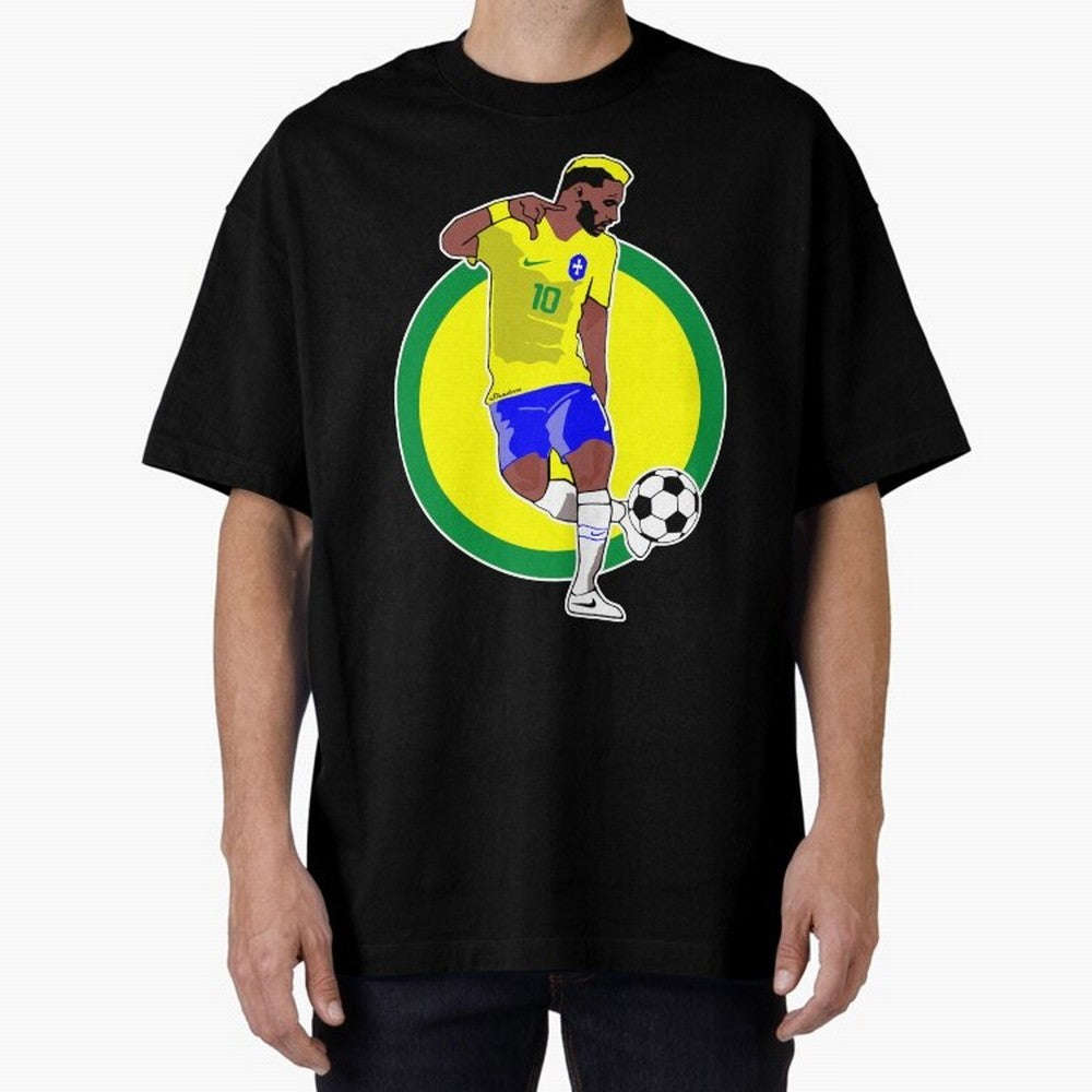 Neymar jr Classic T-Shirt Bring a Vintage Feel to the FIFA World Cup 2026 Journey through Mbappe and Neymar Highlights, France Pride, Championship Spirit, Famous Goals, Roaring Crowds and International Football Unity; Ideal for Fans Who Follow