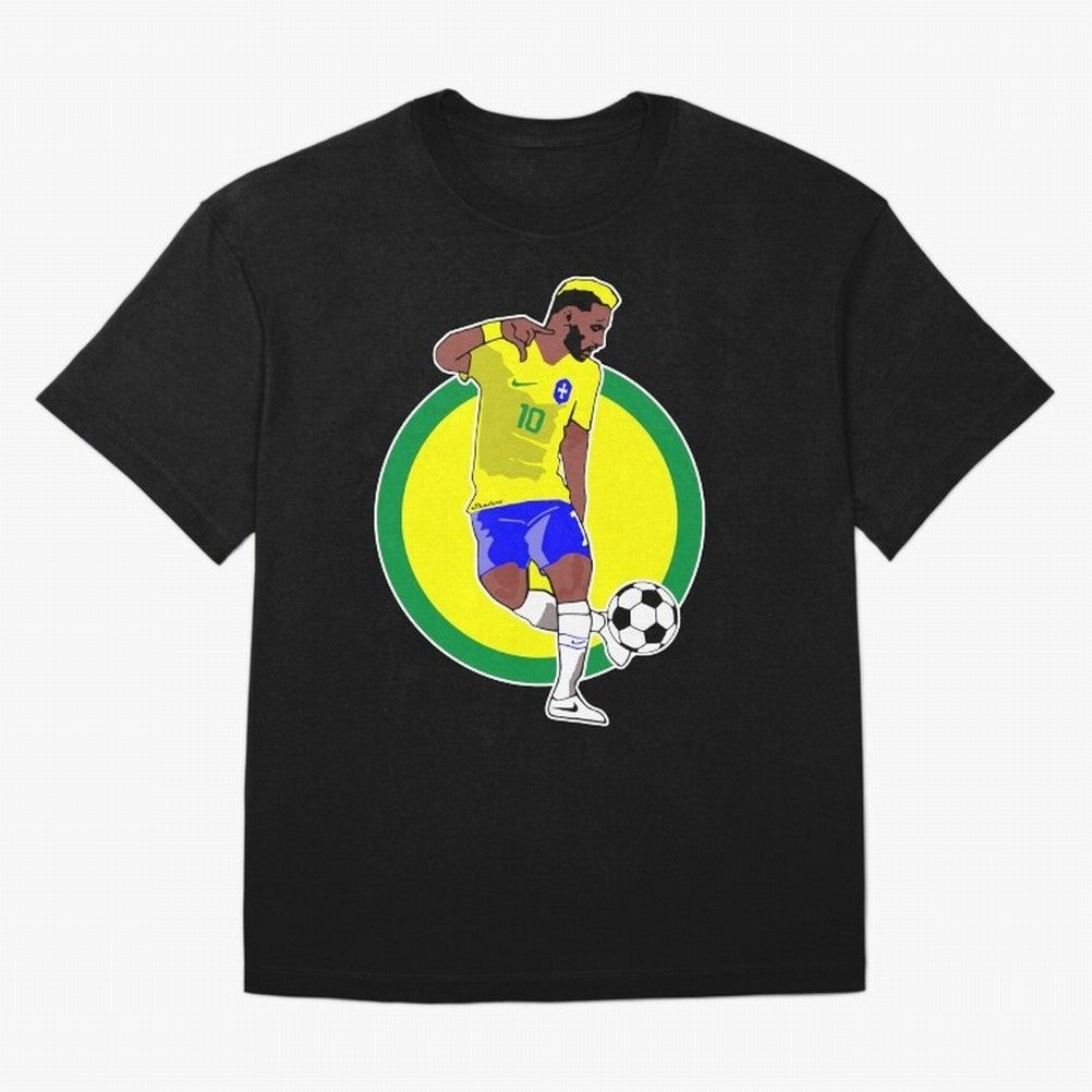 Neymar jr Classic T-Shirt Bring a Vintage Feel to the FIFA World Cup 2026 Journey through Mbappe and Neymar Highlights, France Pride, Championship Spirit, Famous Goals, Roaring Crowds and International Football Unity; Ideal for Fans Who Follow