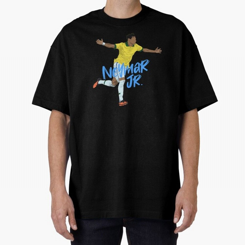 Neymar Jr. Classic T-Shirt Turn Up for FIFA World Cup 2026 Spirit, Celebrating Brazil, Portugal and Argentina, Neymar, Goal Celebration Energy, Supporter Heritage, Football Icons and Worldwide Tournament Joy; Made for Collectors Who Enjoy Iconic