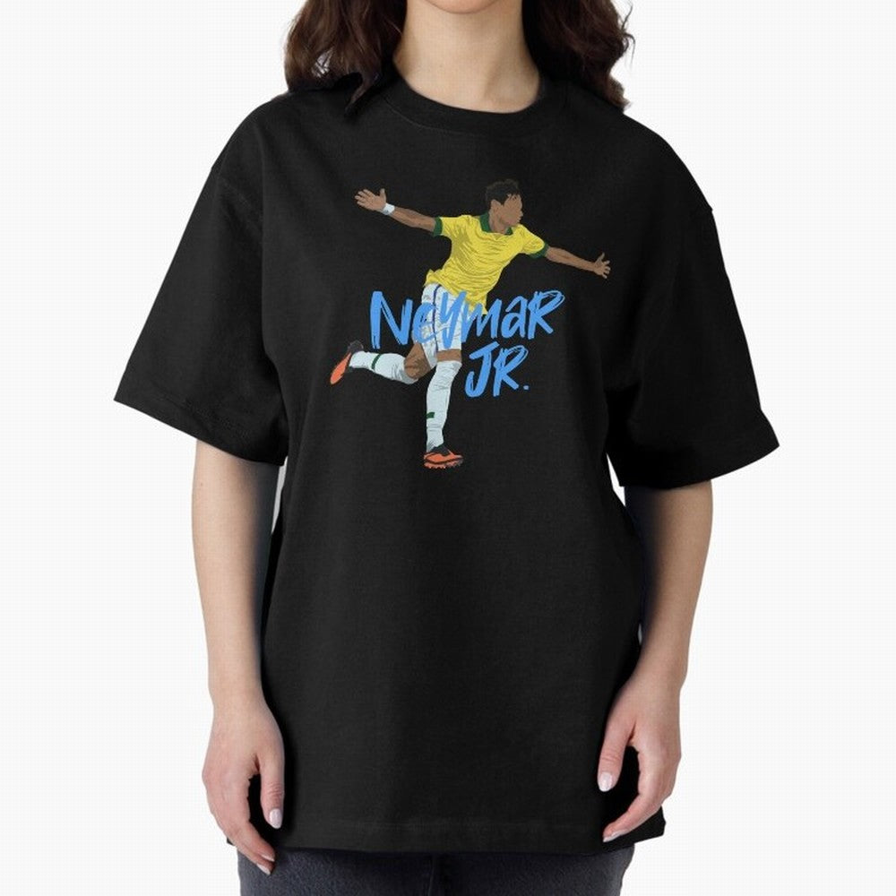 Neymar Jr. Classic T-Shirt Turn Up for FIFA World Cup 2026 Spirit, Celebrating Brazil, Portugal and Argentina, Neymar, Goal Celebration Energy, Supporter Heritage, Football Icons and Worldwide Tournament Joy; Made for Collectors Who Enjoy Iconic