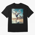 Neymar Junior Playing on Beach Classic T-Shirt Share Global Football Passion for FIFA World Cup 2026, Featuring Mbappe, Portugal, Spain and Germany, Supporter Pride, Iconic Celebrations, Legendary Names and Global Match Day Energy; Created for