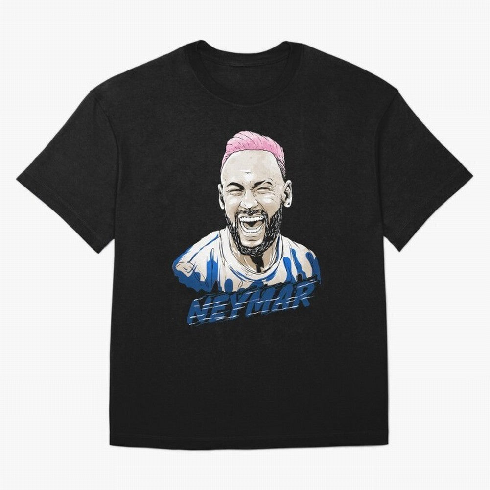 neymar superstar in paris Oversized T-Shirt Share the Excitement of Global Football Passion for FIFA World Cup 2026, Celebrating Neymar, Spain, Vintage Soccer Flavor, Modern Football Stars, National Flags and Final Night Emotion; Ideal for Football