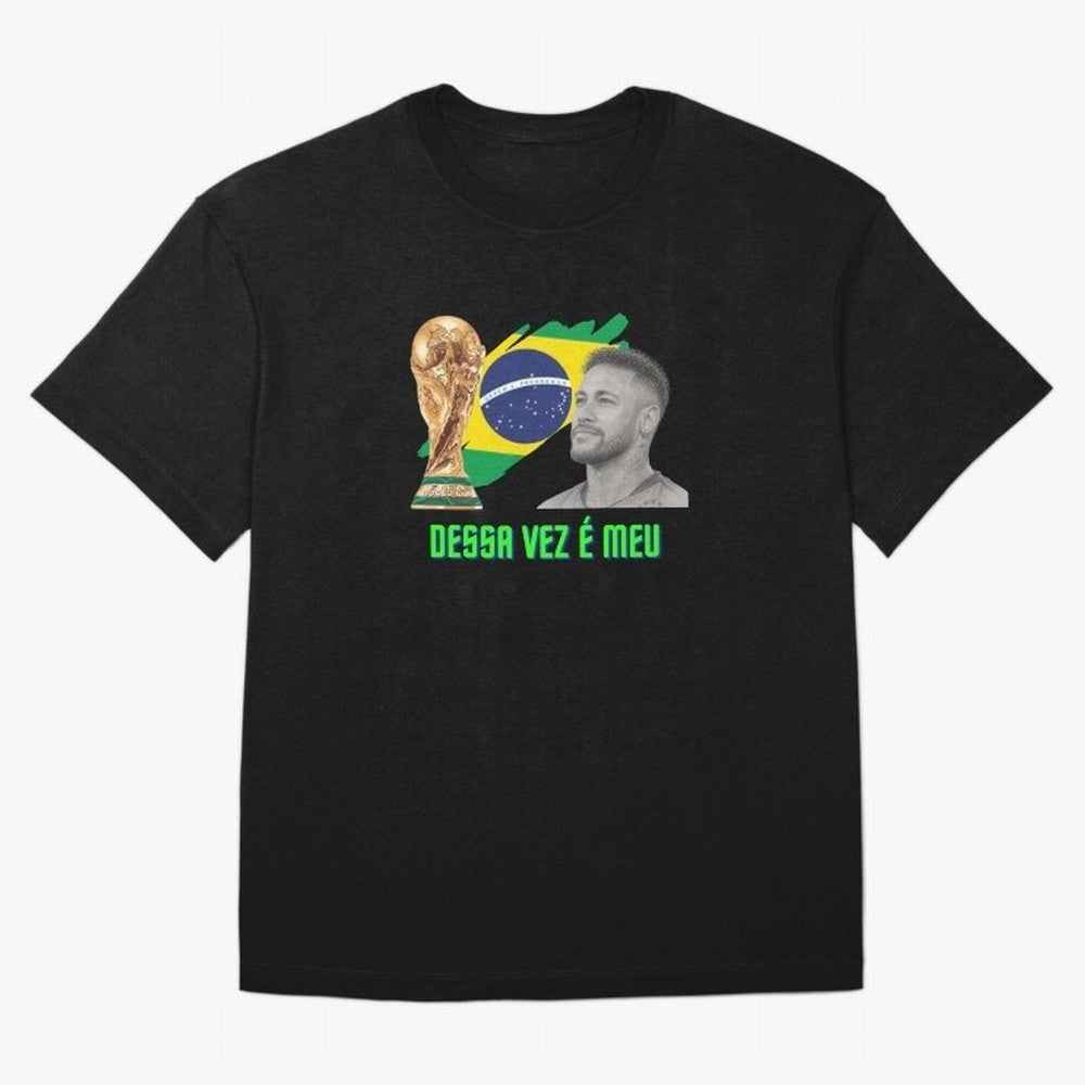 Neymar World Cup Classic T-Shirt Bring a Vintage Feel to the FIFA World Cup 2026 Journey through Messi, CR7 and Mbappe Highlights, England and Germany Pride, Fan Favorite Moments, National Team Passion, Big Match Drama and Soccer History; Ideal for