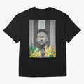 Brazil Football Star Grunge Poster Oversized T-Shirt Carry the Dream of Match Day Hype around FIFA World Cup 2026 Group Stage, Messi, England, France and Netherlands, Retro Football Energy, Iconic Rivalries, Trophy Chase Drama and Stadium