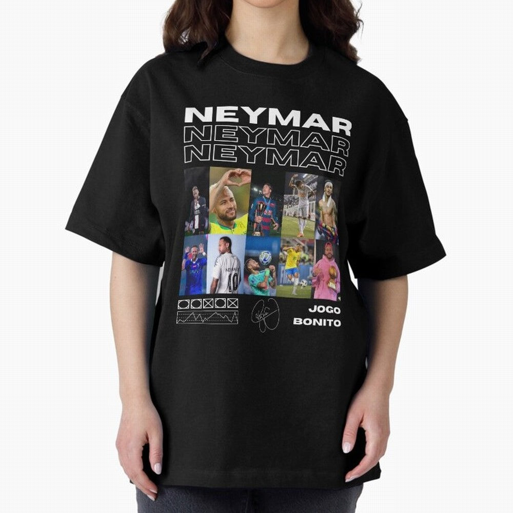 Neymar Jr. Collage Classic T-Shirt Make Your Look Match the FIFA World Cup 2026 Journey through CR7 Highlights, Brazil Pride, Champion Mindset, Group Stage Buzz, Knockout Tension and Passionate Fan Culture; Ideal for Fans Who Follow Messi,