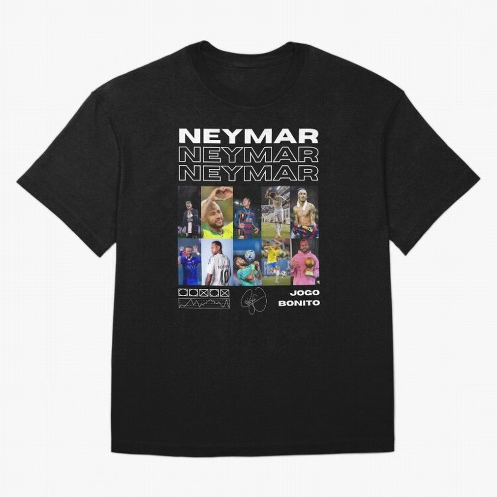 Neymar Jr. Collage Classic T-Shirt Make Your Look Match the FIFA World Cup 2026 Journey through CR7 Highlights, Brazil Pride, Champion Mindset, Group Stage Buzz, Knockout Tension and Passionate Fan Culture; Ideal for Fans Who Follow Messi,
