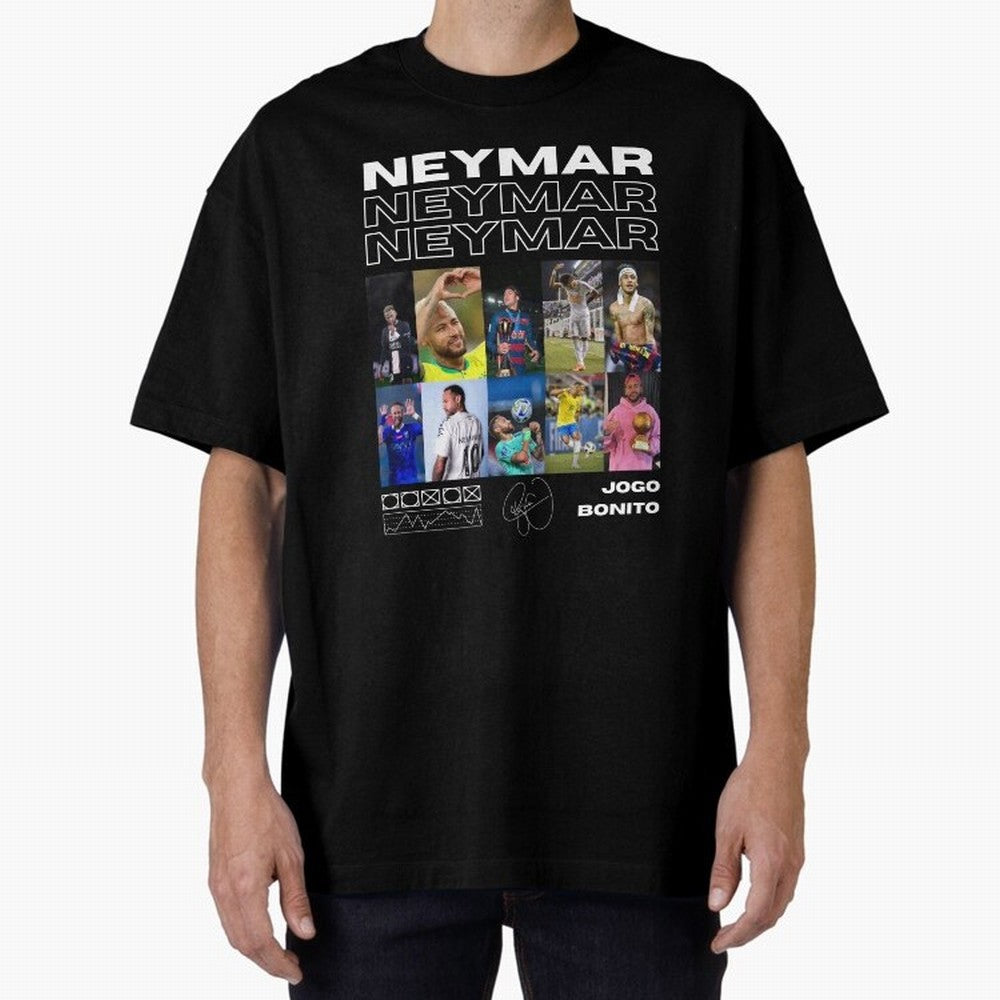 Neymar Jr. Collage Classic T-Shirt Make Your Look Match the FIFA World Cup 2026 Journey through CR7 Highlights, Brazil Pride, Champion Mindset, Group Stage Buzz, Knockout Tension and Passionate Fan Culture; Ideal for Fans Who Follow Messi,