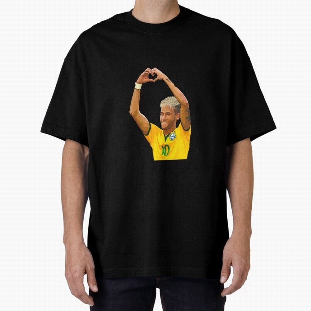 Love Soccer Oversized T-Shirt Remember Iconic Moments from Global Football Passion for FIFA World Cup 2026 USA Canada Mexico, Filled with Haaland and Mbappe, Brazil, Tournament Hype, Historic Matchups, Family Viewing Parties and Global Sports