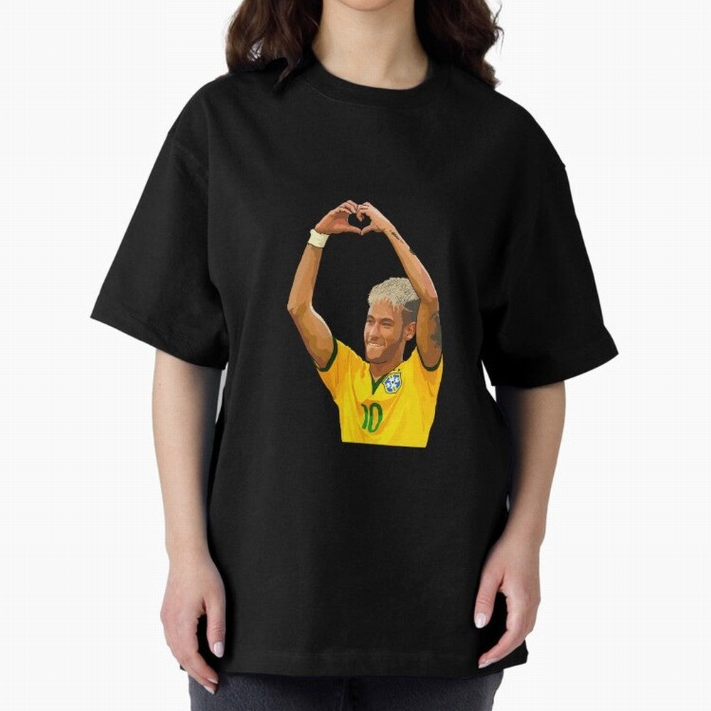 Love Soccer Oversized T-Shirt Remember Iconic Moments from Global Football Passion for FIFA World Cup 2026 USA Canada Mexico, Filled with Haaland and Mbappe, Brazil, Tournament Hype, Historic Matchups, Family Viewing Parties and Global Sports