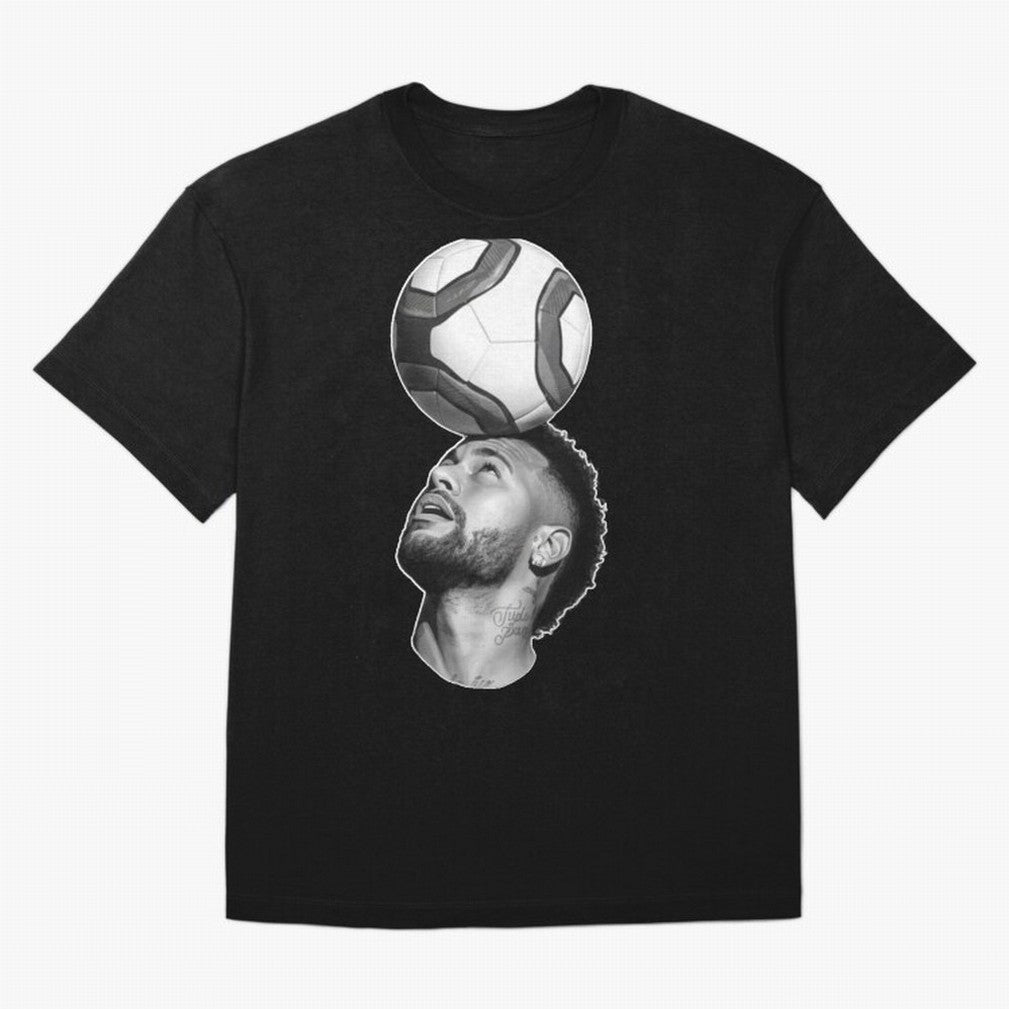 Neymar Jr. ¨C The Art of Balance Oversized T-Shirt Make Memories around FIFA World Cup 2026 USA Canada Mexico for Fans of CR7 and Messi and Argentina and Brazil, Bringing Football History, Final Match Energy, Crowd Noise and Once in a Lifetime