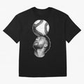 Neymar Jr. ¨C The Art of Balance Oversized T-Shirt Make Memories around FIFA World Cup 2026 USA Canada Mexico for Fans of CR7 and Messi and Argentina and Brazil, Bringing Football History, Final Match Energy, Crowd Noise and Once in a Lifetime