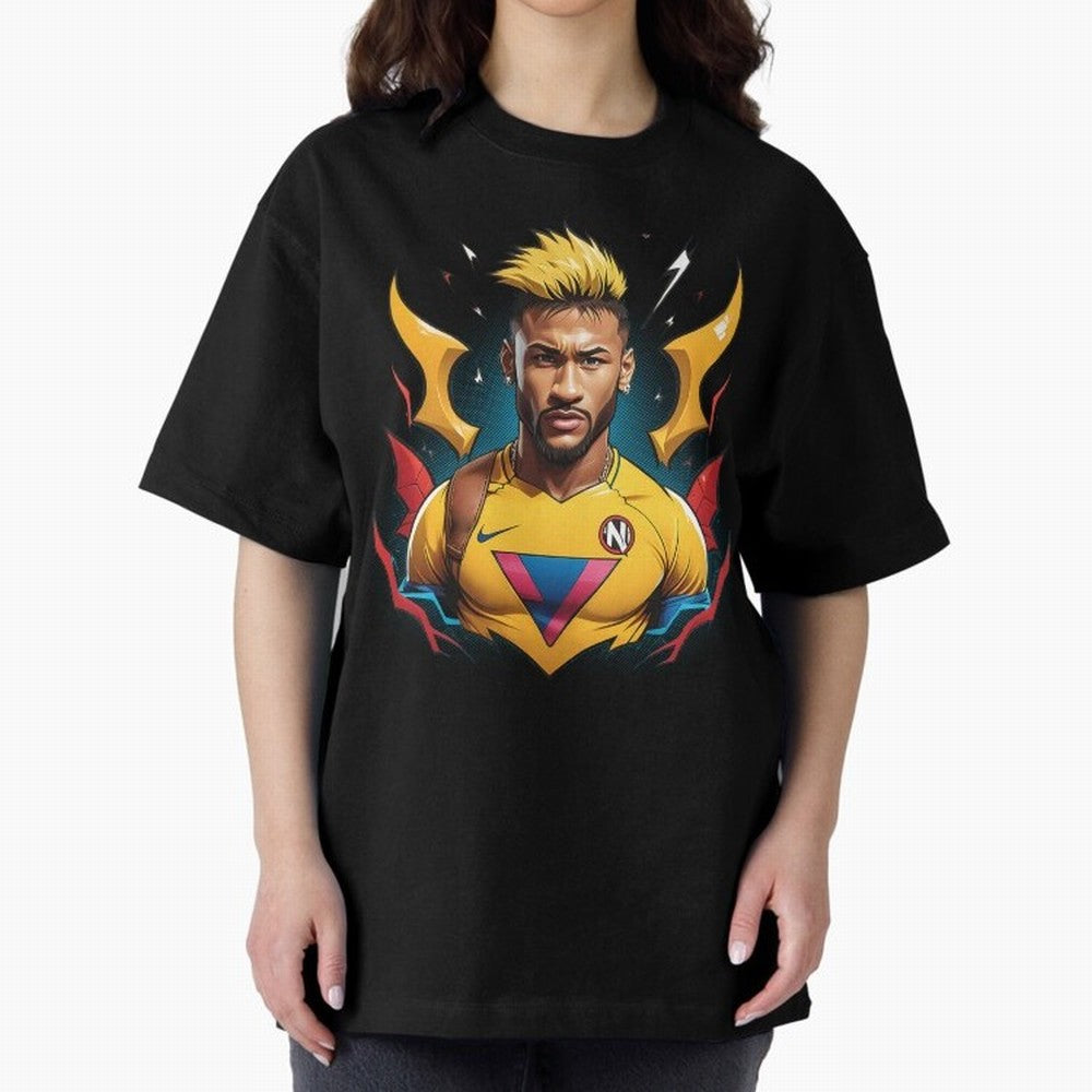Neymar Jr illustration Classic T-Shirt Show Support during Match Day Hype around FIFA World Cup 2026, Haaland and Mbappe, France, Football Passion, Legendary Performances, Festival Vibes and Supporter Community; Perfect for People Who Love
