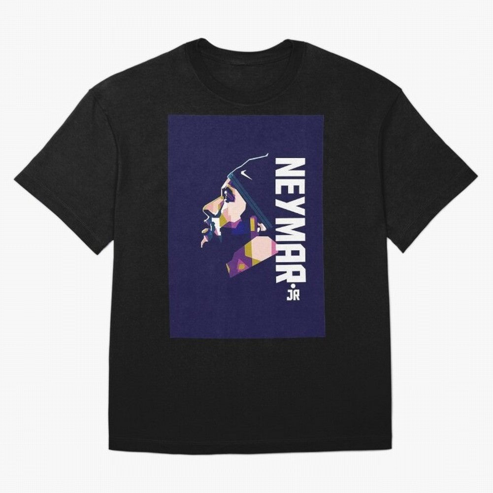 Neymar Jr Art Print Navy Classic T-Shirt Celebrate Unforgettable Nights in FIFA World Cup 2026 Spirit, Celebrating England, Haaland, Game Day Rituals, Football Legends, Country Pride and the Road to the Final; Great for Watch Parties, Sports Bars,