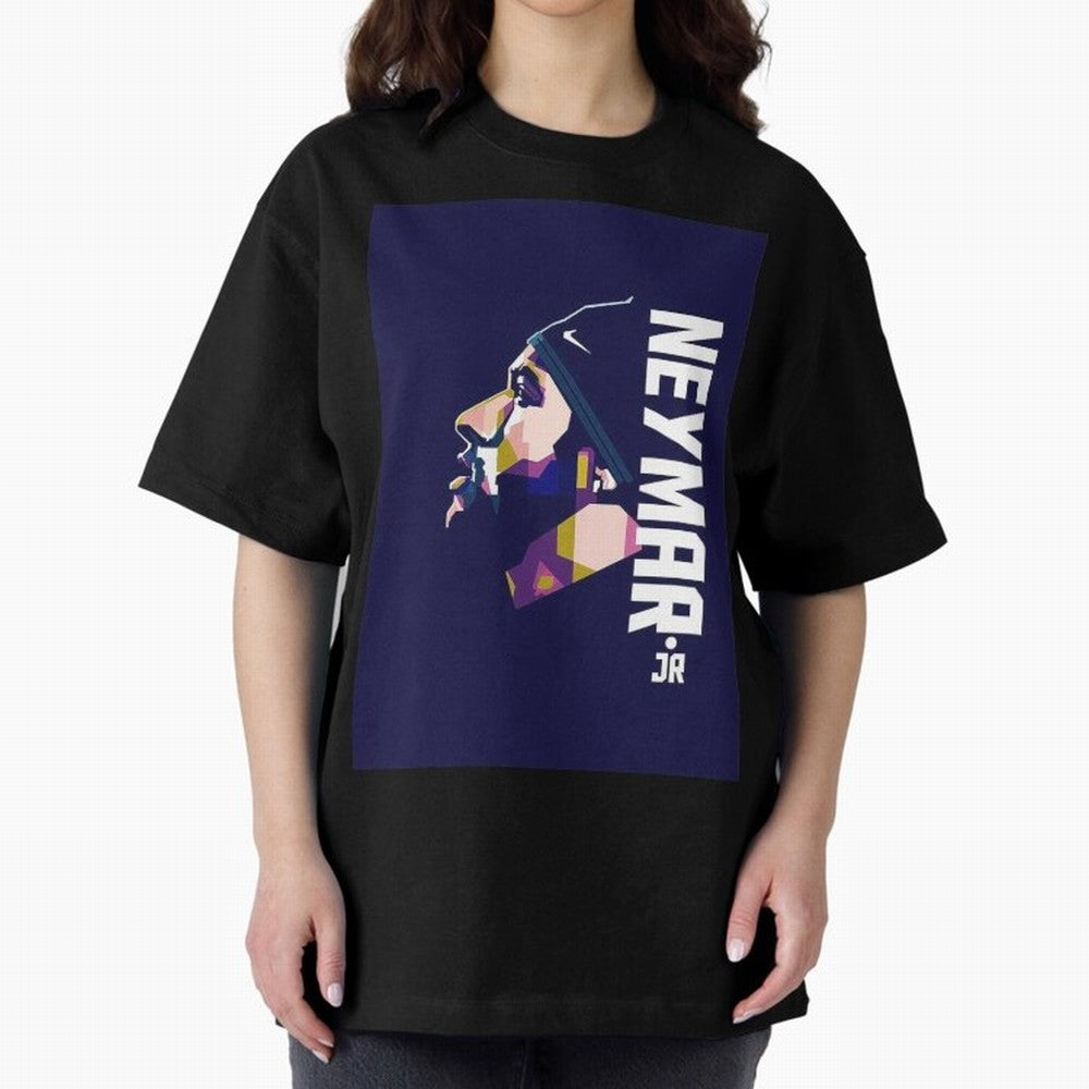Neymar Jr Art Print Navy Classic T-Shirt Celebrate Unforgettable Nights in FIFA World Cup 2026 Spirit, Celebrating England, Haaland, Game Day Rituals, Football Legends, Country Pride and the Road to the Final; Great for Watch Parties, Sports Bars,