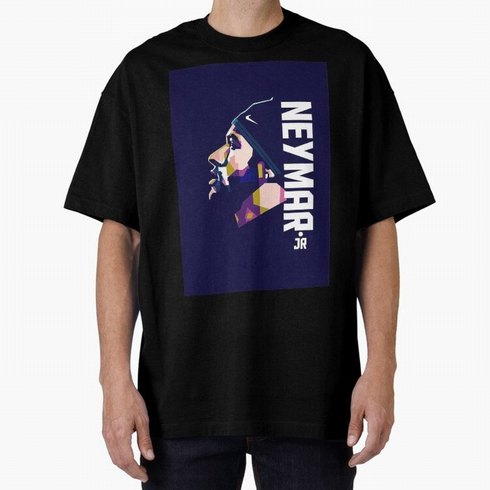 Neymar Jr Art Print Navy Classic T-Shirt Celebrate Unforgettable Nights in FIFA World Cup 2026 Spirit, Celebrating England, Haaland, Game Day Rituals, Football Legends, Country Pride and the Road to the Final; Great for Watch Parties, Sports Bars,