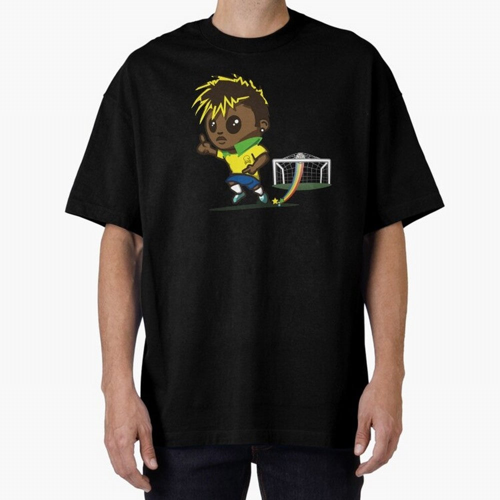 Neymar jr. Soccer Essential T-Shirt Capture Stadium Memories from Match Day Hype around FIFA World Cup 2026 Group Stage, Messi and Cristiano Ronaldo, England, France and Netherlands, Sports Nostalgia, International Competition, Famous Players and