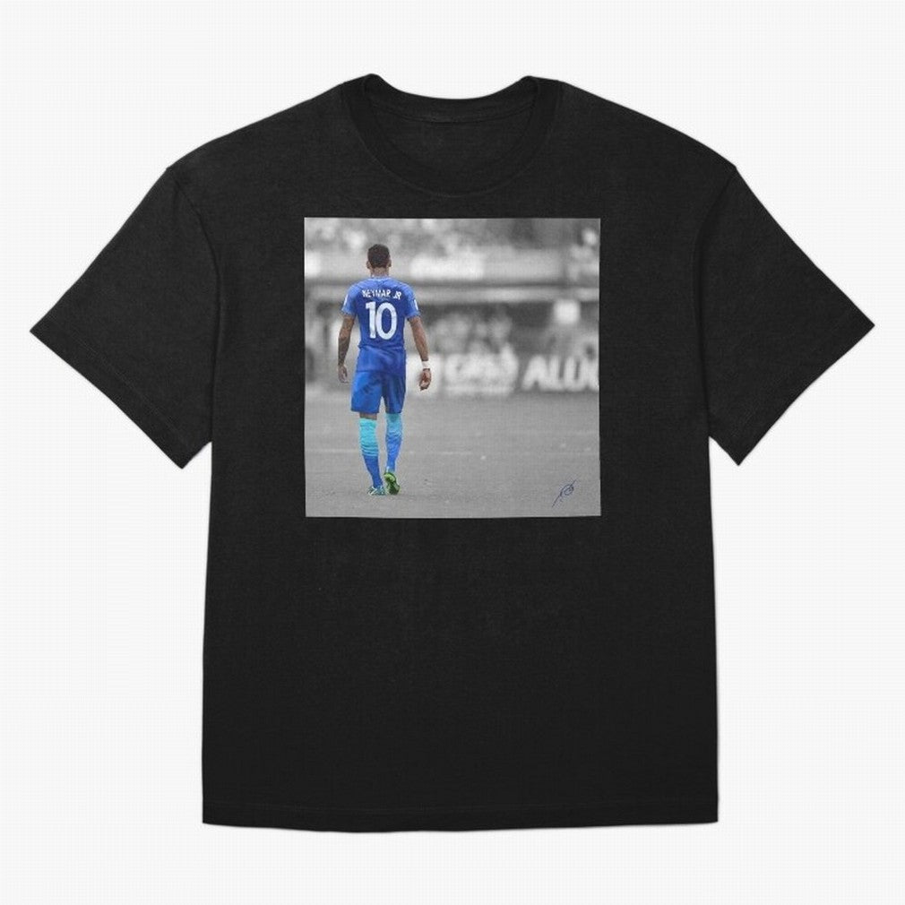 Brazil's Neymar Jr Classic T-Shirt Capture Stadium Memories from Global Football Passion for FIFA World Cup 2026 USA Canada Mexico, Centered on Mbappe, Brazil, Portugal and Argentina, Global Supporter Spirit, Legendary Goals, National Colors and