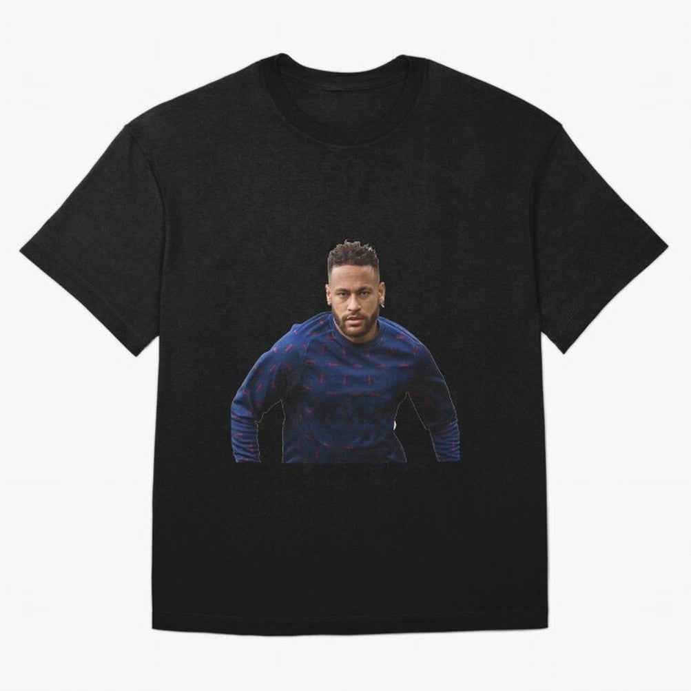 Neymar Junior Sticker Oversized T-Shirt Feel the Heartbeat of Match Day Hype around FIFA World Cup 2026, Messi, CR7 and Mbappe, England and Germany, Vintage Soccer Flavor, Modern Football Stars, National Flags and Final Night Emotion; Ideal for