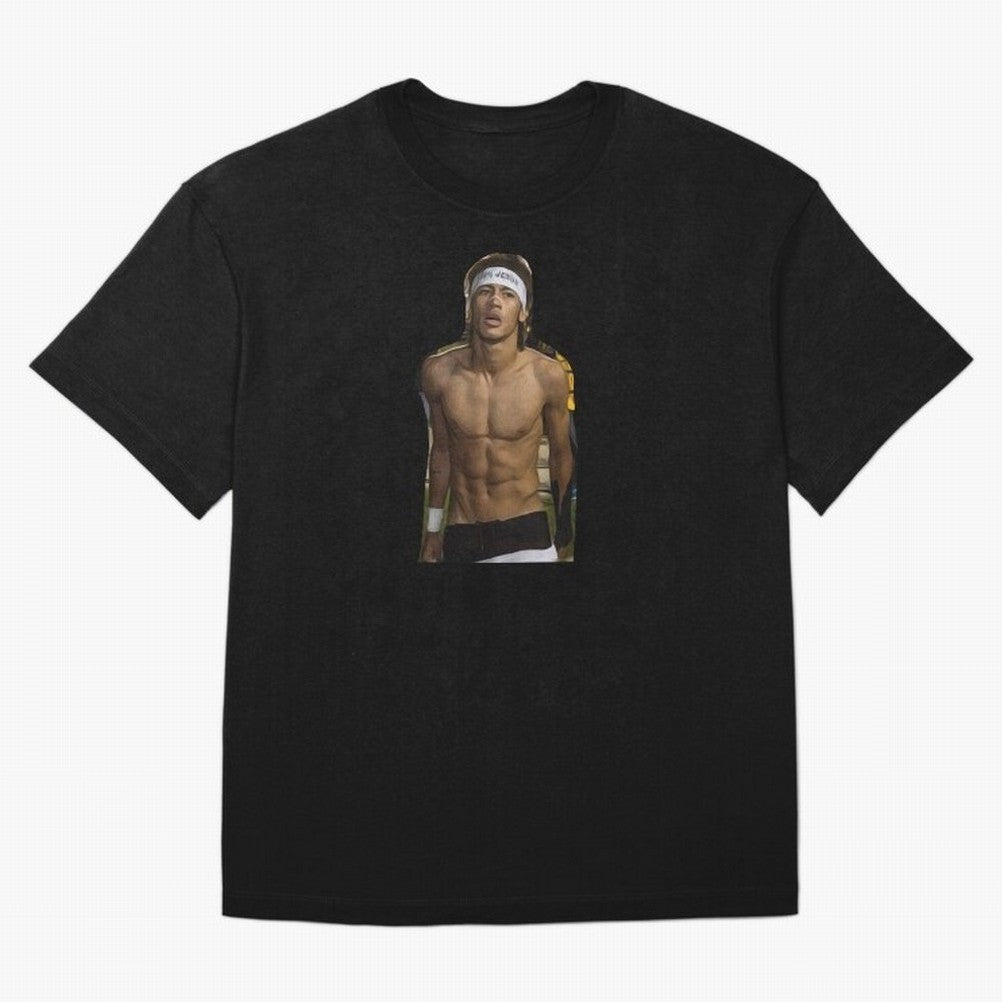 NEYMAR JR - OIL PAINTING PRINT Classic T-Shirt Upgrade FIFA World Cup 2026 Group Stage for Fans of Neymar, Haaland and Cristiano Ronaldo and Argentina and Brazil, Bringing Football Passion, Legendary Performances, Festival Vibes and Supporter