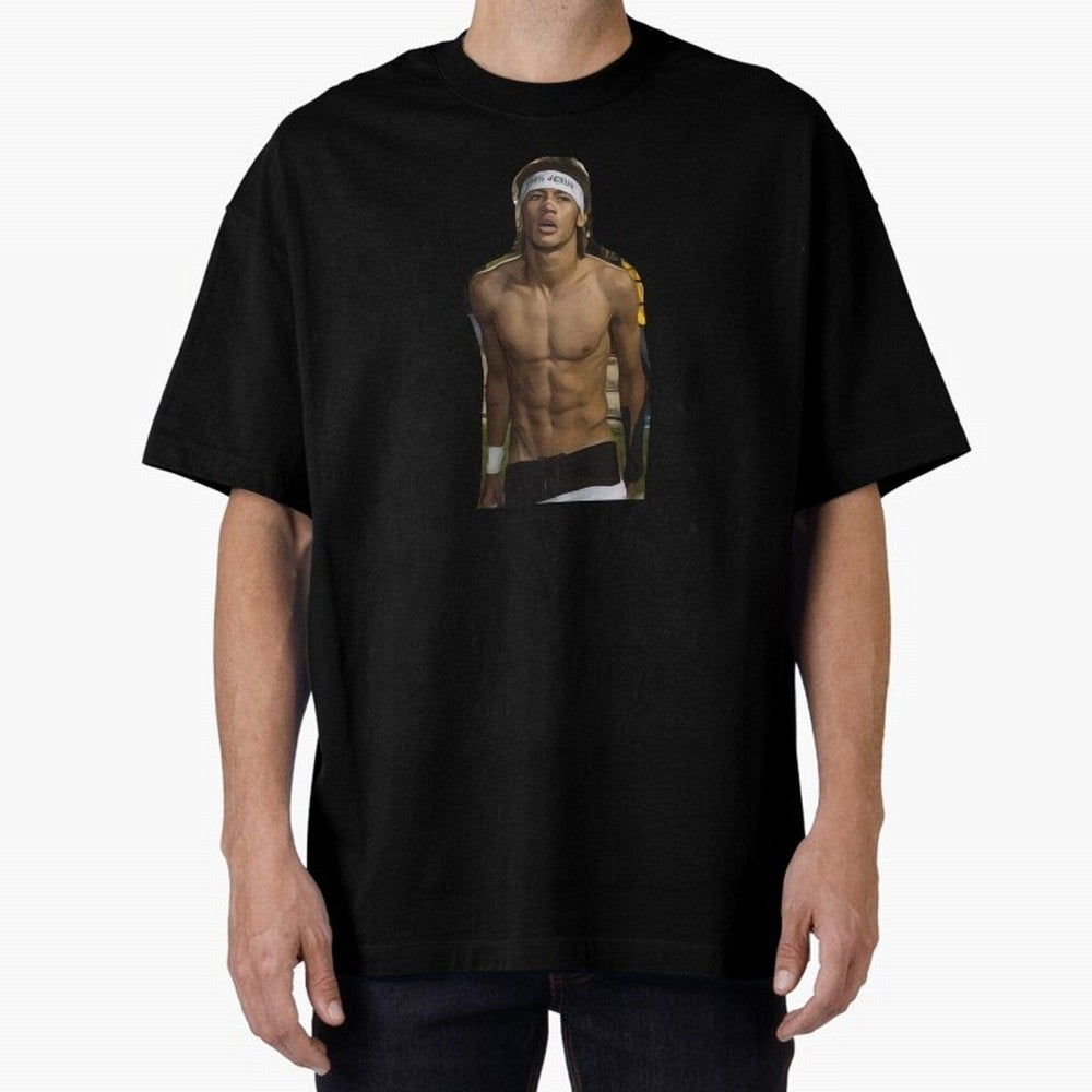 NEYMAR JR - OIL PAINTING PRINT Classic T-Shirt Upgrade FIFA World Cup 2026 Group Stage for Fans of Neymar, Haaland and Cristiano Ronaldo and Argentina and Brazil, Bringing Football Passion, Legendary Performances, Festival Vibes and Supporter
