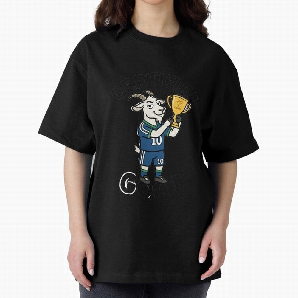 Certified G.O.A.T Classic T-Shirt Celebrate Golden Goal Energy in Match Day Hype around FIFA World Cup 2026 USA Canada Mexico, Messi, England, Stadium Chants, National Pride, Trophy Dreams and Unforgettable Football Memories; Made for Collectors