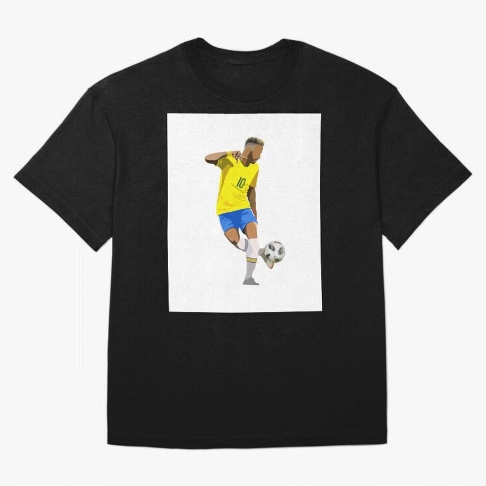 Neymar Jr Brazil Classic T-Shirt Celebrate National Team Dreams in the FIFA World Cup 2026 Journey through Messi, CR7 and Mbappe Highlights, England Pride, Supporter Pride, Iconic Celebrations, Legendary Names and Global Match Day Energy; Great for