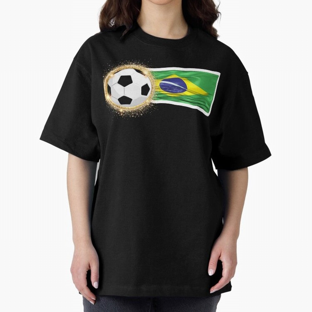 BRAZIL - BRAZILIAN FOOTBALL STICKER Classic T-Shirt Represent Fans Who Live for the FIFA World Cup 2026 USA Canada Mexico Journey through Haaland Highlights, Netherlands Pride, Global Supporter Spirit, Legendary Goals, National Colors and