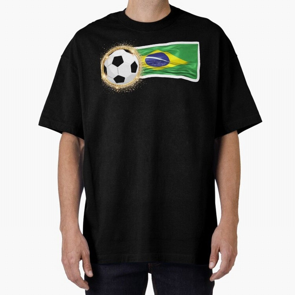 BRAZIL - BRAZILIAN FOOTBALL STICKER Classic T-Shirt Represent Fans Who Live for the FIFA World Cup 2026 USA Canada Mexico Journey through Haaland Highlights, Netherlands Pride, Global Supporter Spirit, Legendary Goals, National Colors and