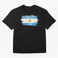 ARGENTINA FLAG WITH GOLDEN HEART Classic T-Shirt Wear the Spirit of FIFA World Cup 2026 for Fans of Messi, CR7 and Mbappe and England, France and Netherlands, Bringing Tournament Hype, Historic Matchups, Family Viewing Parties and Global Sports