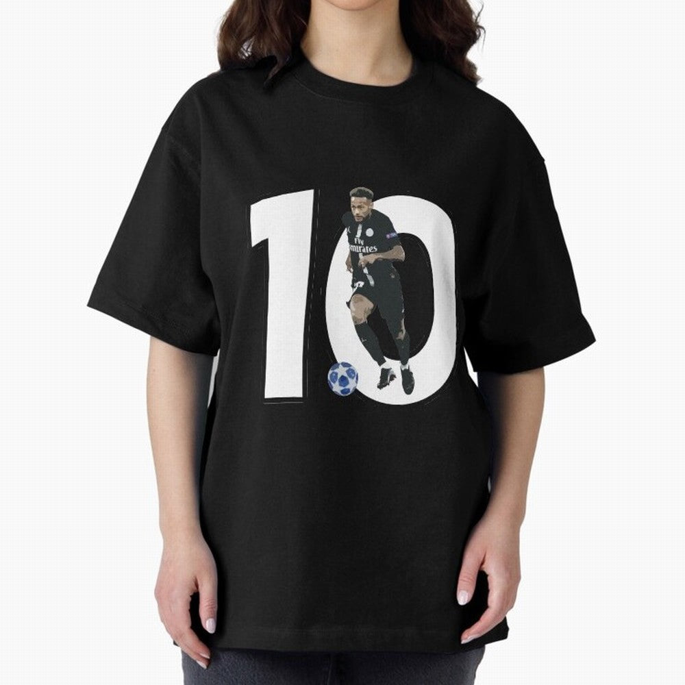 Neymar 10 Essential T-Shirt Support Iconic Players in FIFA World Cup 2026 Spirit, Centered on France and Portugal, Messi and Cristiano Ronaldo, Global Supporter Spirit, Legendary Goals, National Colors and Tournament Celebration; Ideal for Football