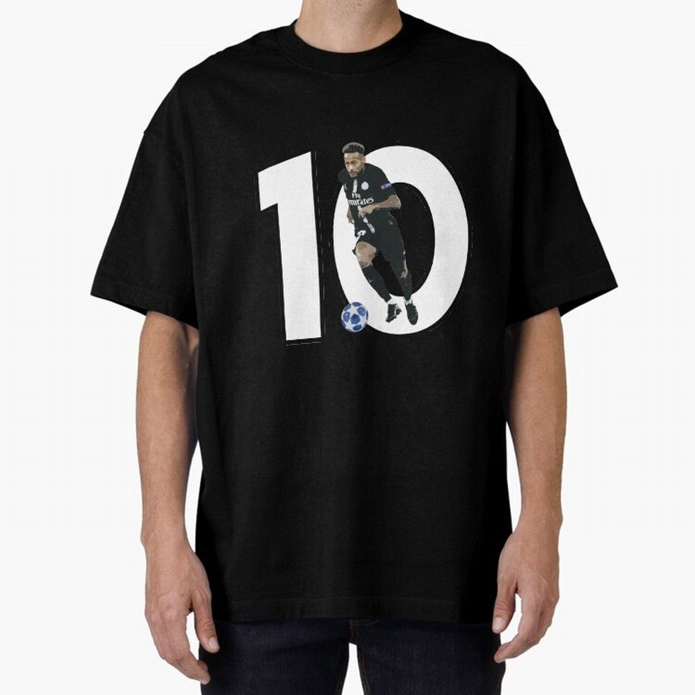 Neymar 10 Essential T-Shirt Support Iconic Players in FIFA World Cup 2026 Spirit, Centered on France and Portugal, Messi and Cristiano Ronaldo, Global Supporter Spirit, Legendary Goals, National Colors and Tournament Celebration; Ideal for Football