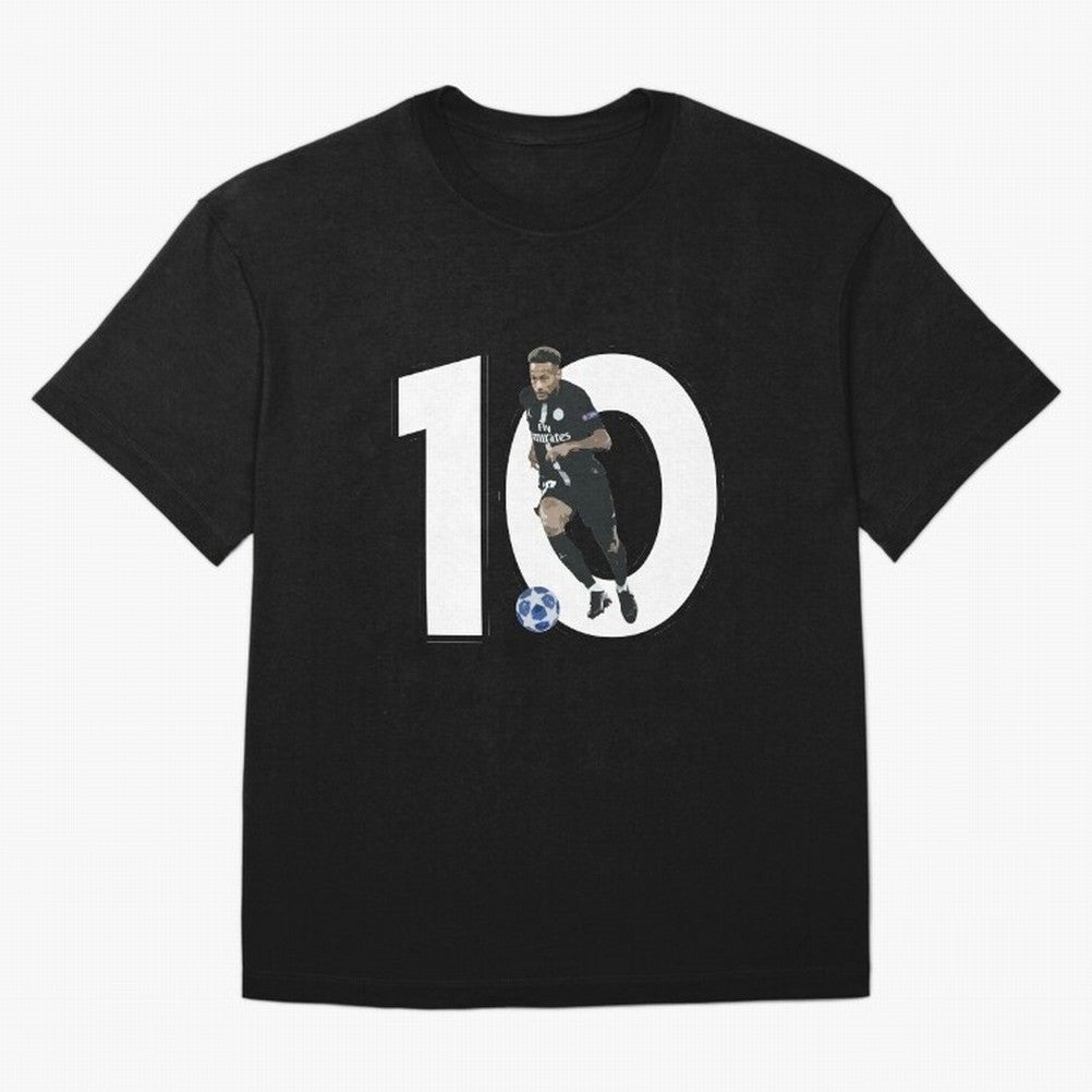 Neymar 10 Essential T-Shirt Support Iconic Players in FIFA World Cup 2026 Spirit, Centered on France and Portugal, Messi and Cristiano Ronaldo, Global Supporter Spirit, Legendary Goals, National Colors and Tournament Celebration; Ideal for Football