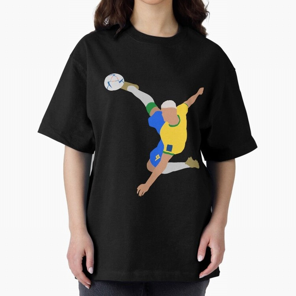 Richarlison Brazil Bicycle Kick Football Goal Classic T-Shirt Feel the Trophy Chase of FIFA World Cup 2026 Spirit, Built around Portugal, Spain and Germany, Messi, Neymar and Mbappe, Stadium Memories, Football Loyalty, International Chants and