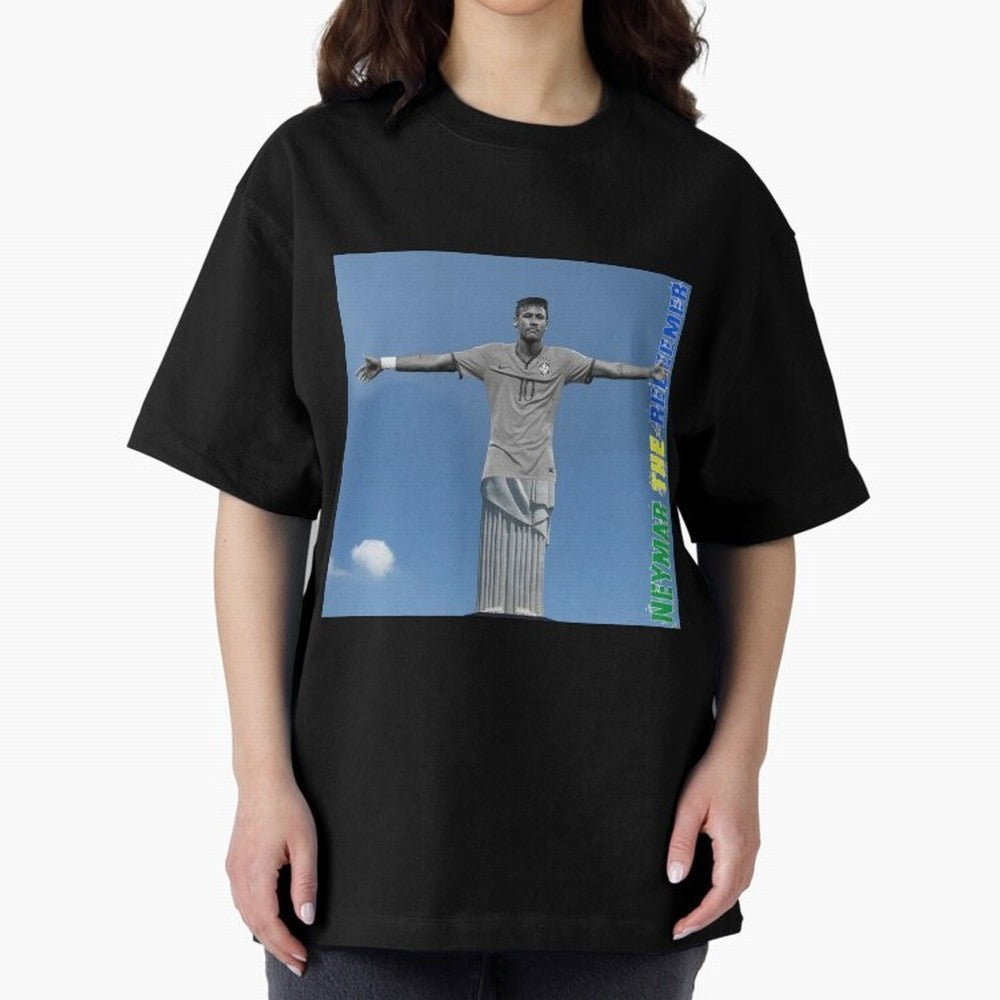 Neymar The Redeemer Essential T-Shirt Celebrate National Team Dreams in Global Football Passion for FIFA World Cup 2026, Connected to Messi, Neymar and Mbappe, Portugal, Spain and Germany, Football Passion, Legendary Performances, Festival Vibes