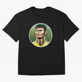 Footballicature : Thiago Silva Classic T-Shirt Share FIFA World Cup 2026 Group Stage with CR7 and Messi, Portugal, Spain and Germany Energy, Soccer Culture, Superstar Moments, National Team Dreams and Competitive Fire; Made for Die Hard Supporters,
