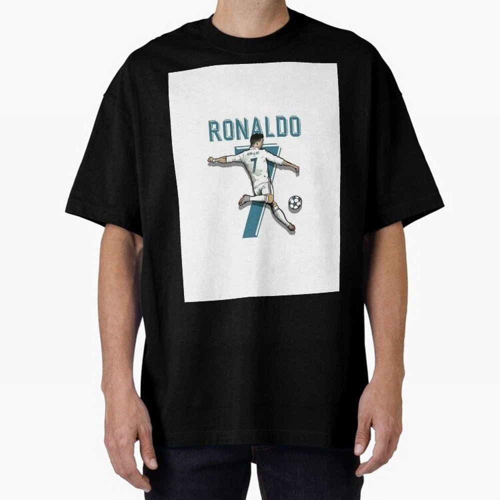 ronaldo Classic T-Shirt Show Championship Spirit for FIFA World Cup 2026 for Fans of Mbappe and Neymar and Brazil, Portugal and Argentina, Bringing Classic Soccer Heritage, Championship Pressure, Fan Loyalty and International Pride; Great for