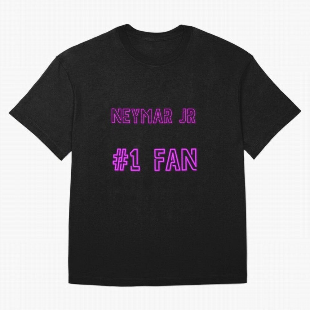 Neymar Jr #1 fan Oversized T-Shirt Follow Global Football Passion for FIFA World Cup 2026, Featuring Messi, Neymar and Mbappe, Brazil, Portugal and Argentina, Football Passion, Legendary Performances, Festival Vibes and Supporter Community; Great
